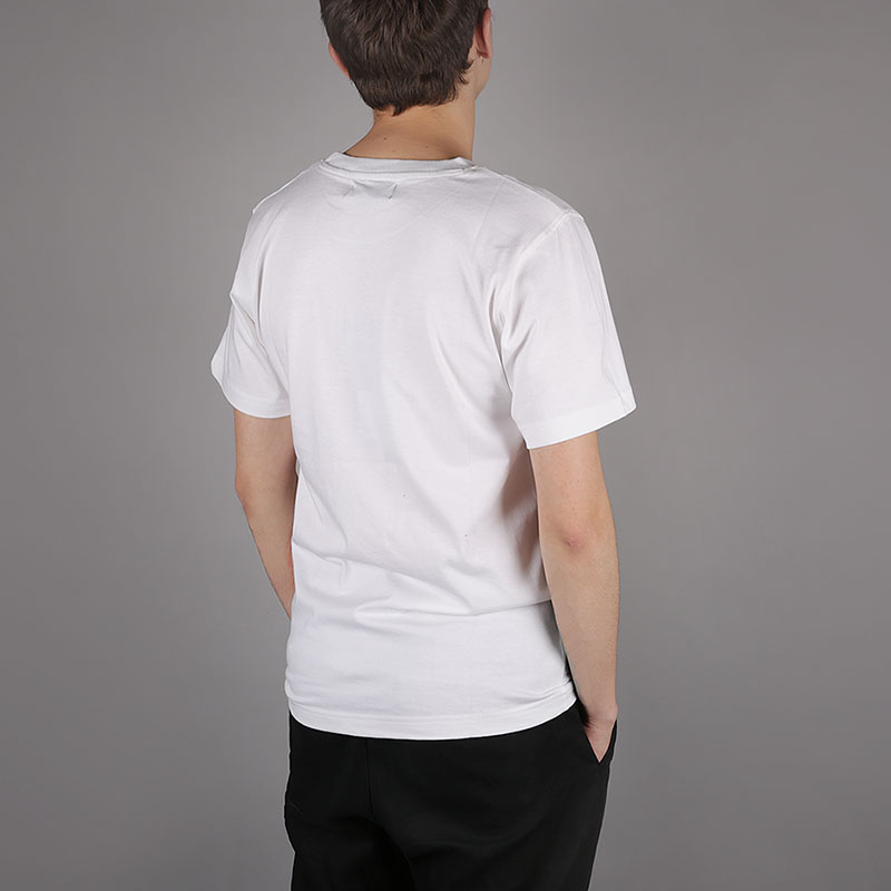 мужская белая футболка Wemoto Stone C105-white - цена, описание, фото 4